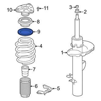 Volvo OE - Front Upper Coil Spring Insulator