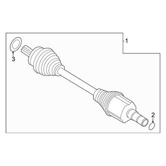 Volvo OE - Front Suspension - Drive Axles (AWD)