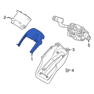 Volvo OE - Upper Steering Column Cover