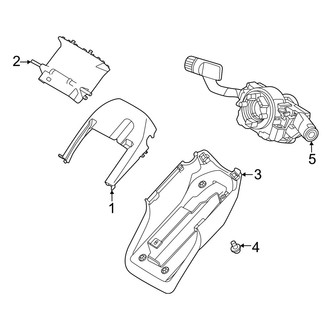 Volvo OE - Steering Column - Shroud, Switches & Levers