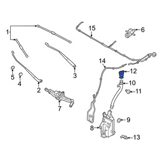 Volvo OE - Front Washer Fluid Reservoir Cap