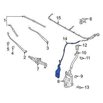Volvo OE - Windshield Washer Pump