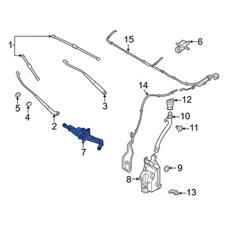 Volvo OE - Front Wiper Motor