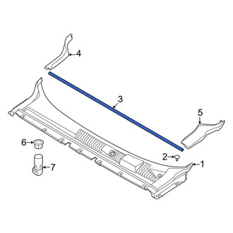 Volvo OE - Cowl Cover Seal