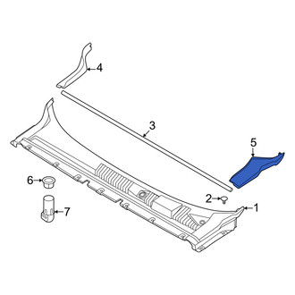Volvo OE - Left Cowl Extension
