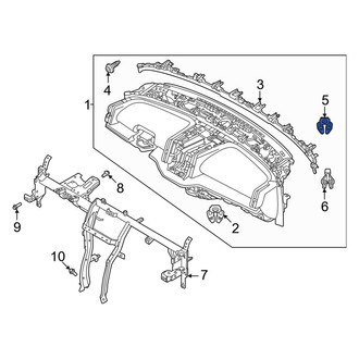 Volvo OE - Instrument Panel Clip