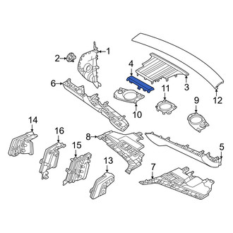 Volvo OE - Instrument Panel Trim Panel