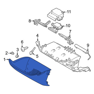 Volvo OE - Front Glove Box Door