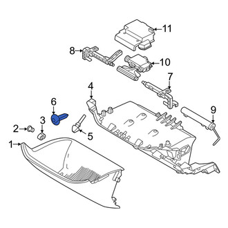Volvo OE - Glove Box Housing Screw