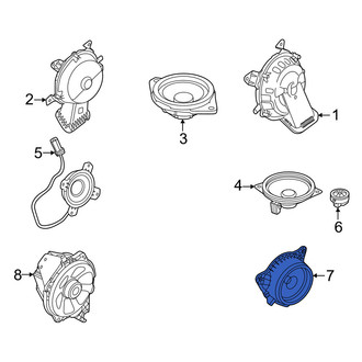 Volvo OE - Center Speaker