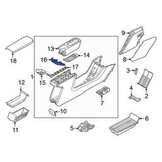 Volvo OE - Console Trim Panel