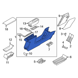 Volvo OE - Center Center Console