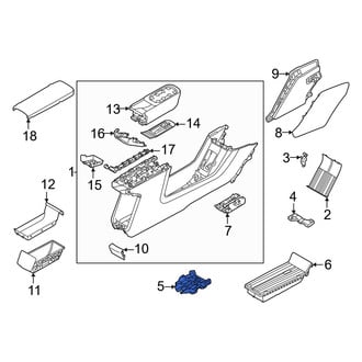 Volvo OE - Rear Console Bracket