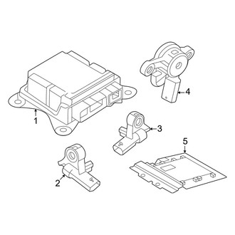 Volvo OE - Restraint Systems - Air Bag Components (Modules & Sensors)
