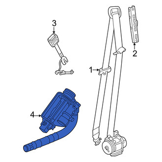 Volvo OE - Front Left Seat Belt Pretensioner