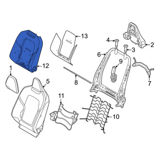 Volvo OE - Front Left Seat Back Cushion