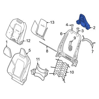 Volvo OE - Front Left Headrest Cushion