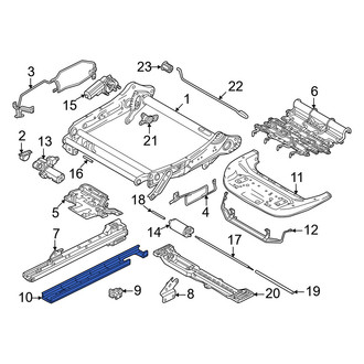 Volvo OE - Front Left Outer Seat Track Cover