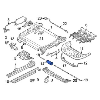 Volvo OE - Front Center Right Seat Motor