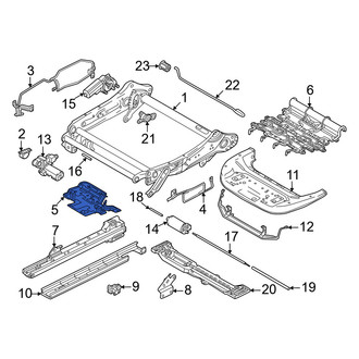 Volvo OE - Front Left Power Seat Control Module Bracket