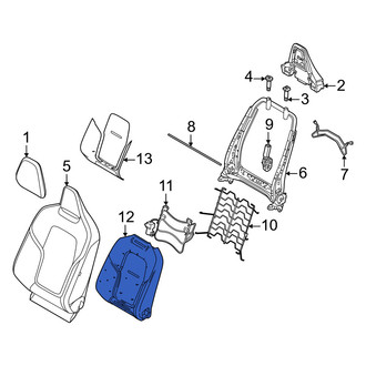 Volvo OE - Front Left Seat Back Cushion