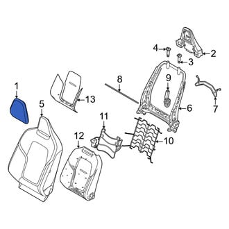 Volvo OE - Front Left Headrest