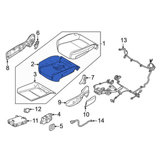 Volvo OE - Front Left Seat Cushion Foam
