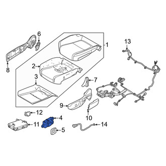 Volvo OE - Front Left Power Seat Switch