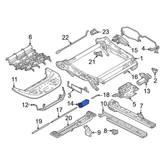Volvo OE - Front Center Left Seat Motor