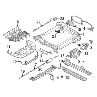 Volvo OE - Front Center Left Seat Motor Bracket