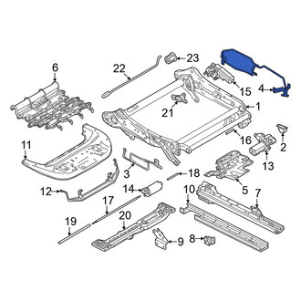 Volvo OE - Front Left Outer Seat Trim Panel Bracket