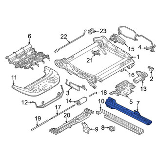 Volvo OE - Front Left Outer Seat Track