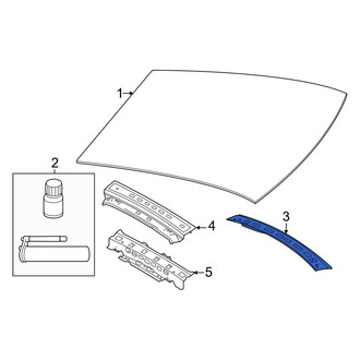 Volvo OE - Front Roof Header Panel