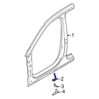 Volvo OE - Left Upper Uniside Bracket