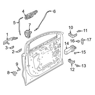 Volvo OE - Front Door - Lock & Hardware