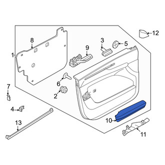 Volvo OE - Front Right Door Armrest