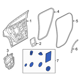Volvo OE - Rear Door Plug