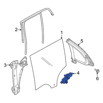 Volvo OE - Rear Left Window Motor