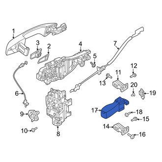 Volvo OE - Rear Door Check