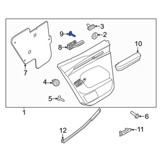 Volvo OE - Door Interior Trim Panel Screw