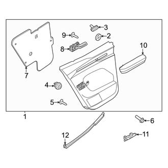Volvo OE - Rear Door - Interior Trim