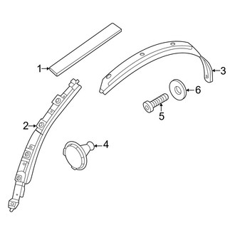 Volvo OE - Quarter Panel - Exterior Trim (Plus / Ultra)