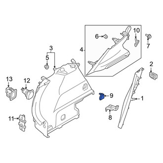 Volvo OE - Lower Quarter Panel Trim Cap