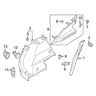 Volvo OE - Quarter Panel - Interior Trim