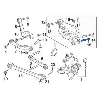 Volvo OE - Outer Lateral Arm Bolt