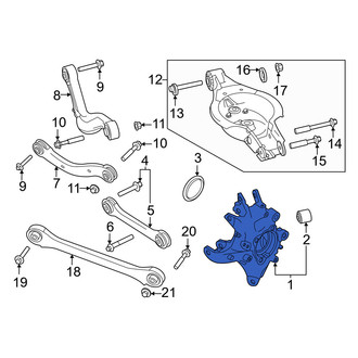 Volvo OE - Rear Left Suspension Knuckle