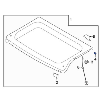 Volvo OE - Inner Cargo Cover Insulator
