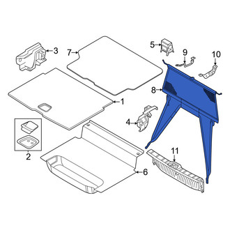 Volvo OE - Rear Cargo Net