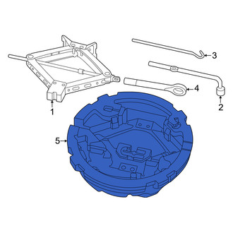 Volvo OE - Rear Trunk Floor Storage Box