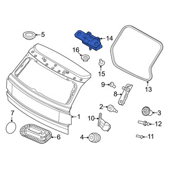 Volvo OE - Rear Liftgate Hinge